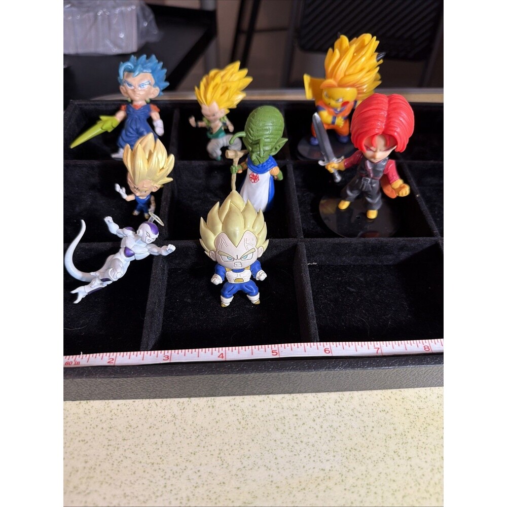 Dragon Ball Z Super Mini Action Figures  Collectables Figure Lot Of 8 Toys